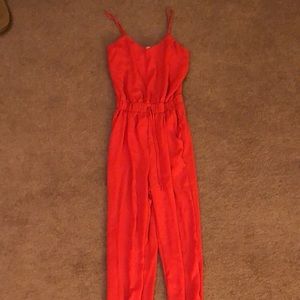 Red romper